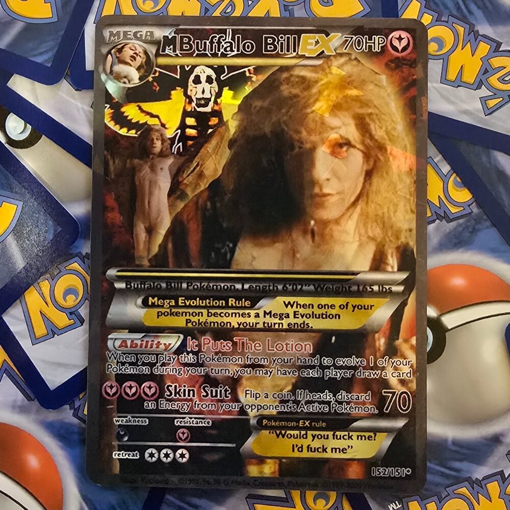 Buffalo Bill silence of the lambs pokemon card